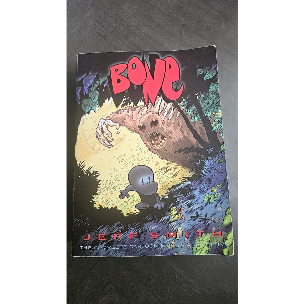 RARE Bone‎ Complete Cartoon Epic In One Volume VARIANT COVER JEFF SMITH 2004